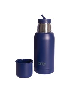 Termo brio 750ml con pico cebador azul