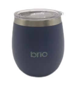 Mate acero inox. Azul