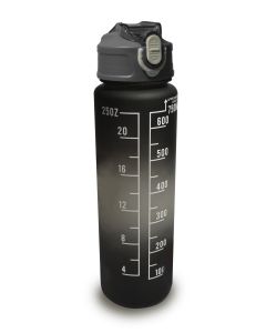 Botella motivacional negra 750ml