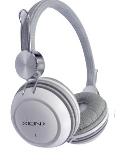 Vincha XION XI-AU18 blanco y gris