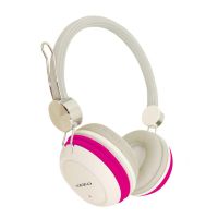 Vincha XION XI-AU18 blanco y rosa
